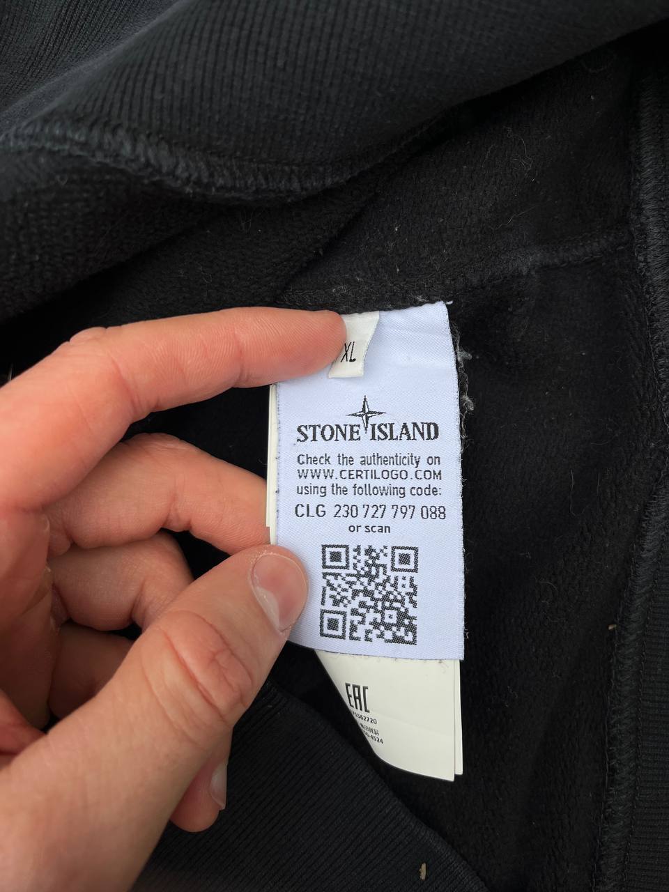 Sweatshirt Stone Island i navy XL men’s Brugt