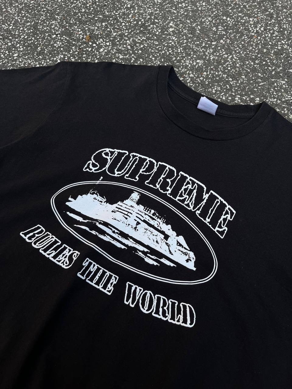 Supreme X Corteiz T-Shirt L Large Sort Black
