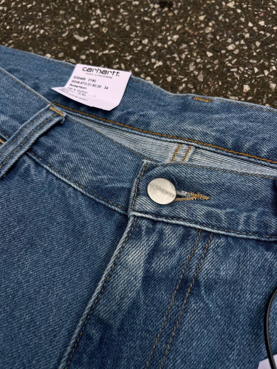 Carhartt Landon Pant Shorts Denim Shorts Blå Brand New