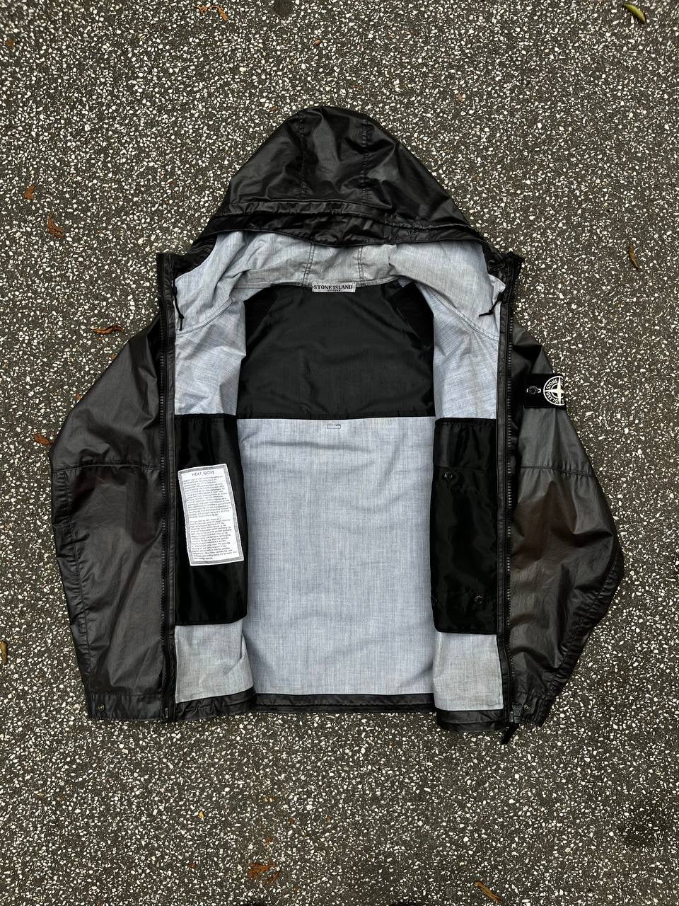 Stone Island Heat Reactive Jacket Jakke i Sort /Blå Blue Ice Jacket 2010 M Medium 541543499/548