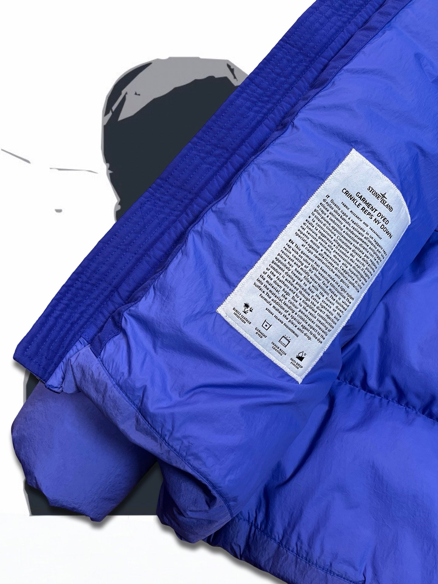 Brugt Dunjakke Stone Island M medium i Lilla Næsten Som ny
