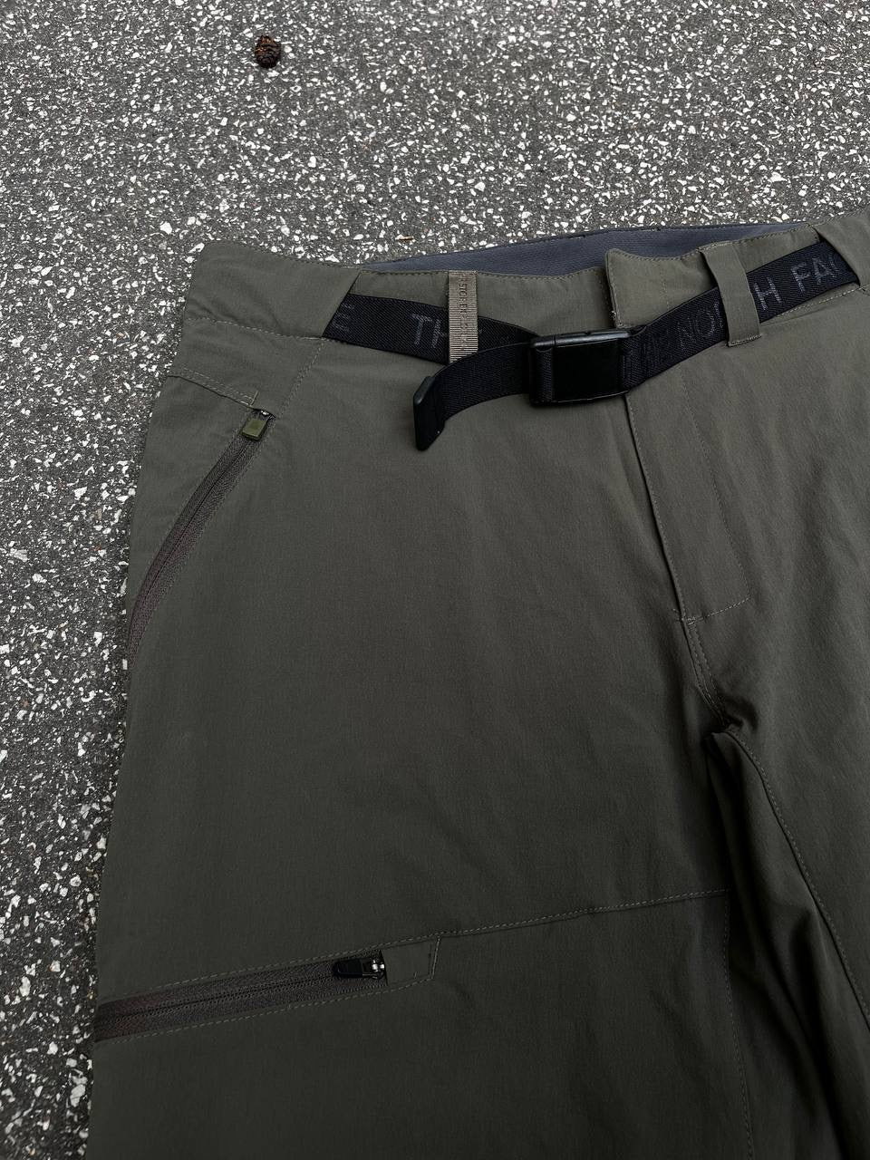 The North Face Shorts Taktik med Bælte Khaki Militær Grøn Green W30 Mænd Brand New