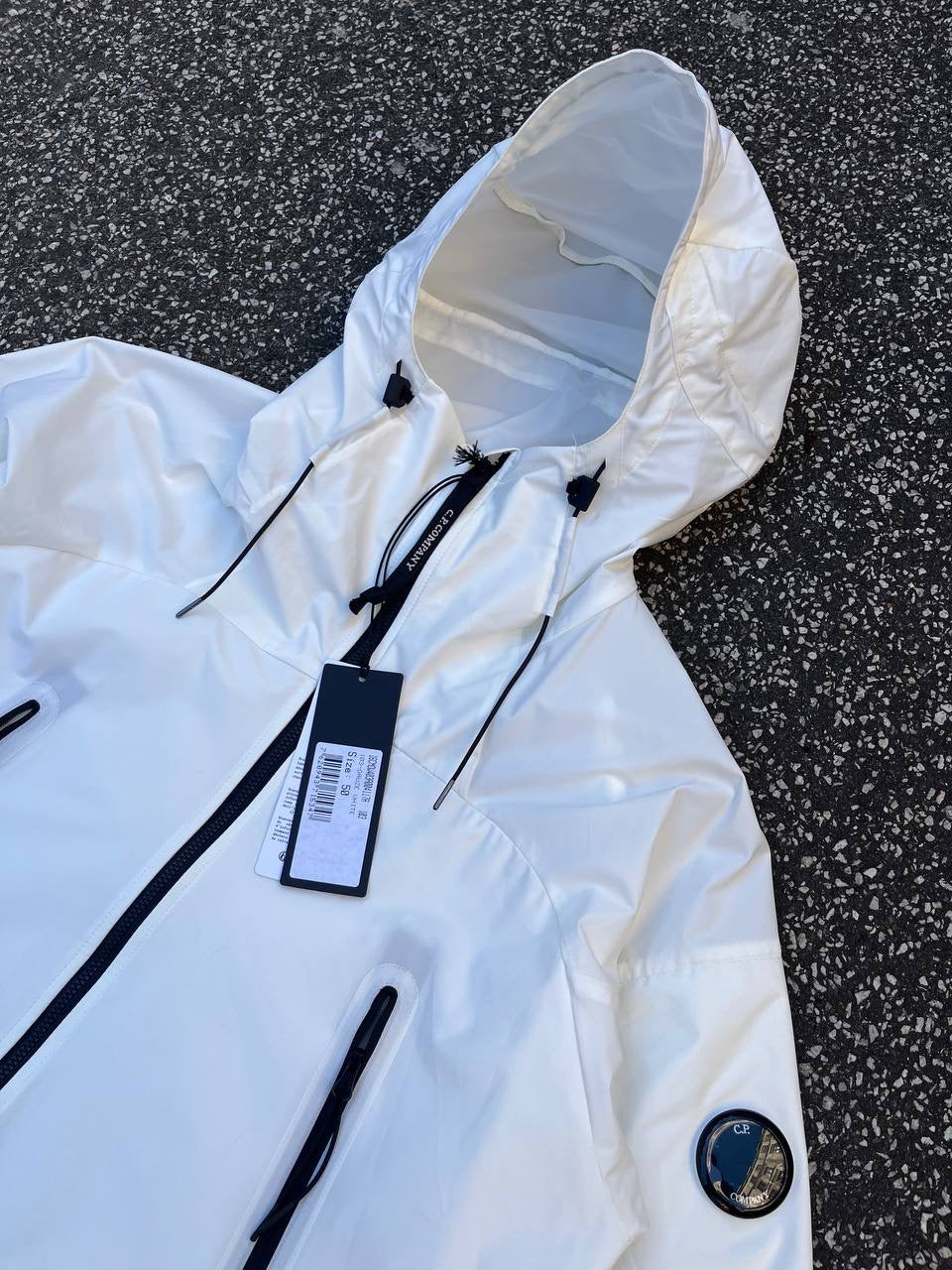 C.P. Company Pro Tec Sommerjakke i Hvid Large Brand New