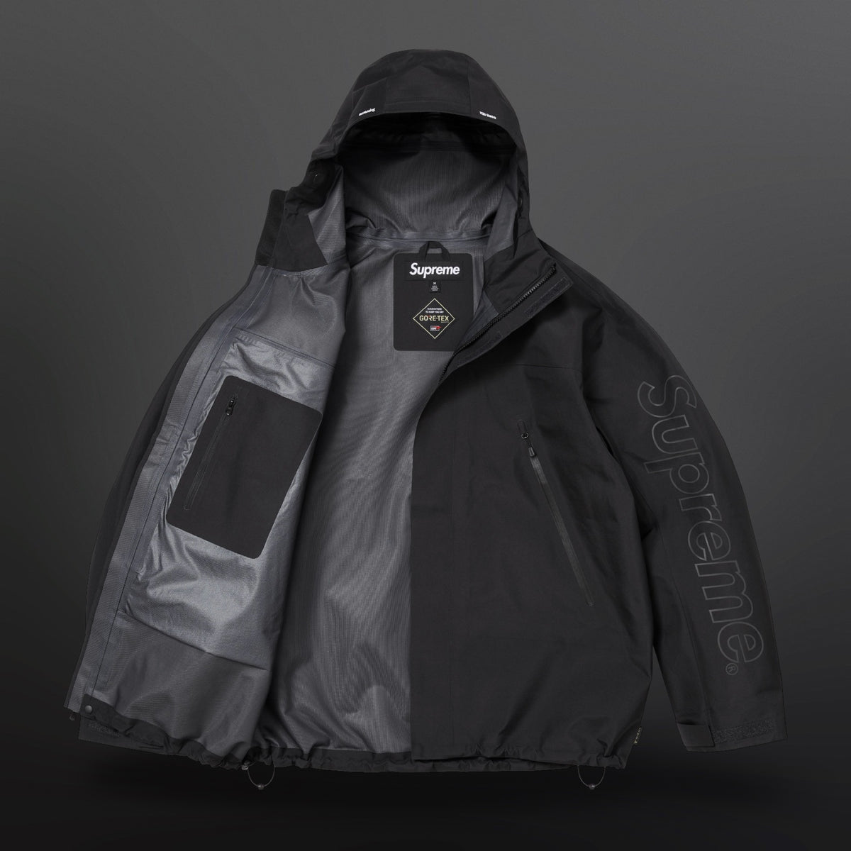 Supreme x Ghostface® GORE-TEX Shell Jacket Black – SS26 – XL
