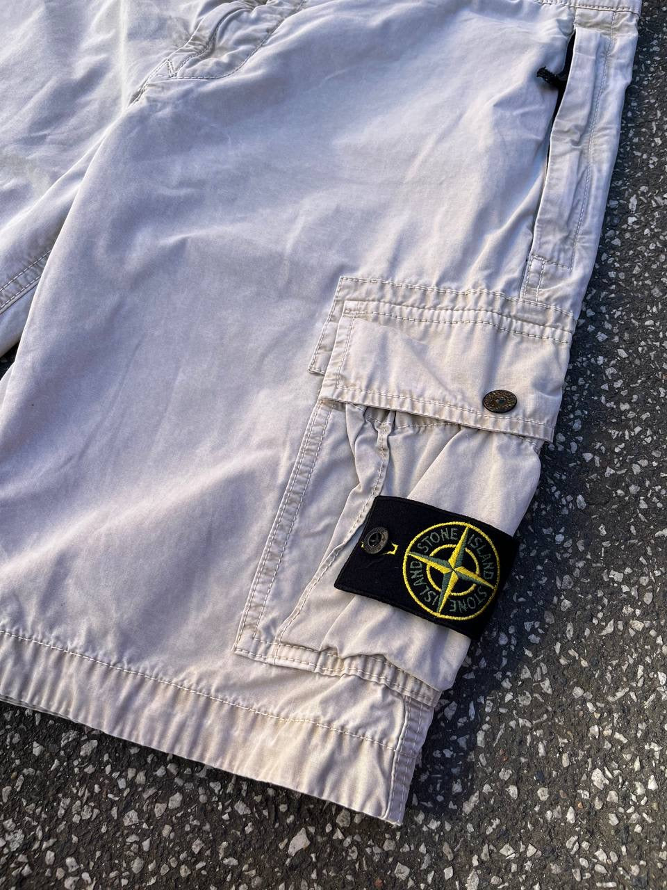 Stone Island Shorts W33 Type SL Beige Brugt Used