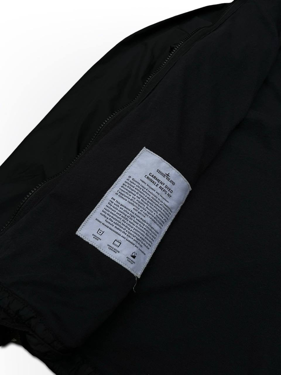 Stone Island Windbreaker Small Brugt i Sort