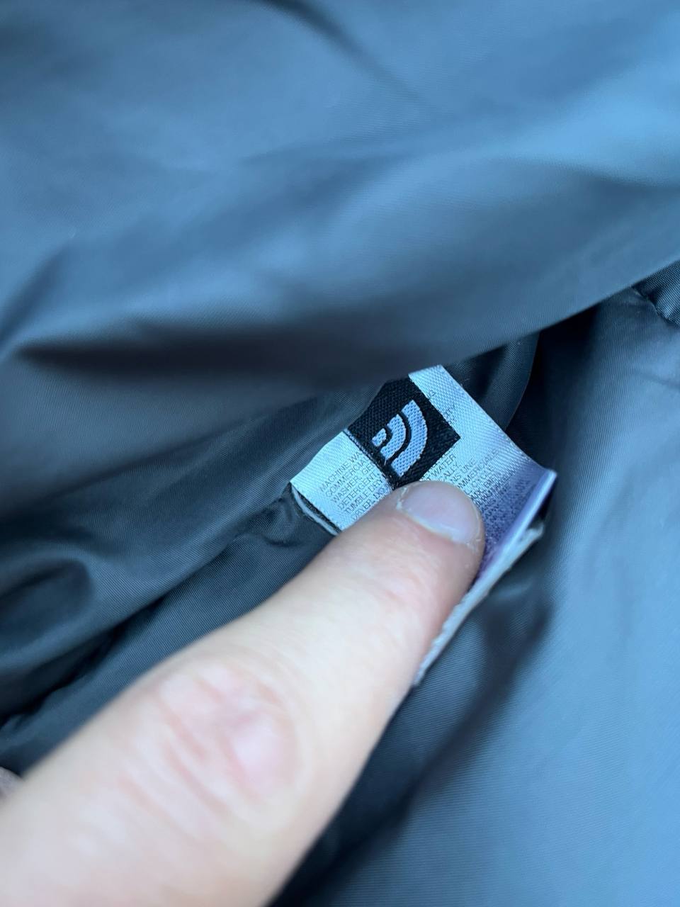 Brugt Vinterjakke The North Face Himalayan Summit Series 700 Dunjakke M medium Herre i Blå og Grå