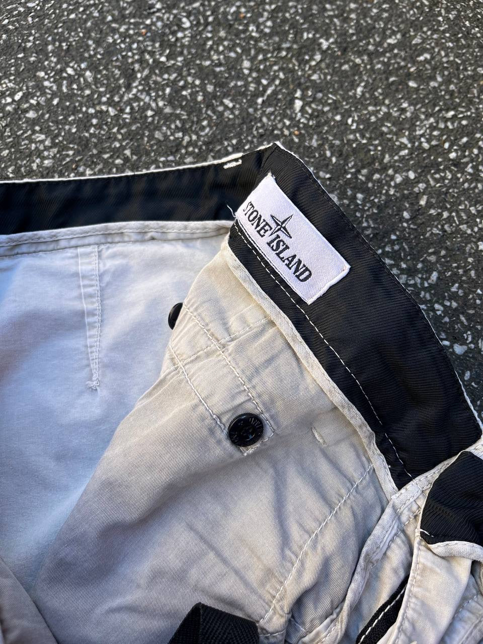 Stone Island Shorts W33 Type SL Beige Brugt Used