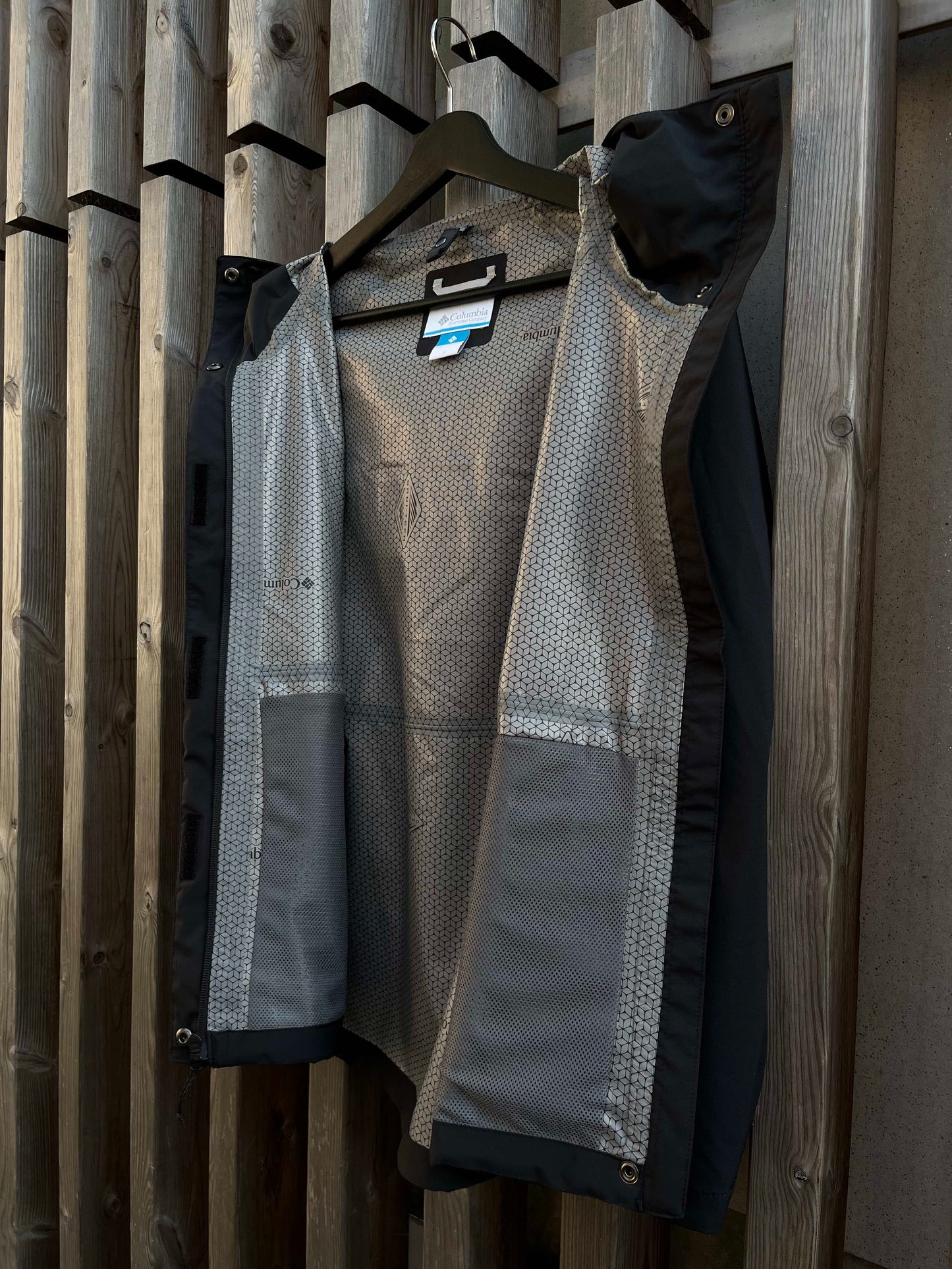 Regnjakke skaljakke / rain jacket Columbia Omni-tech - supersaelger
