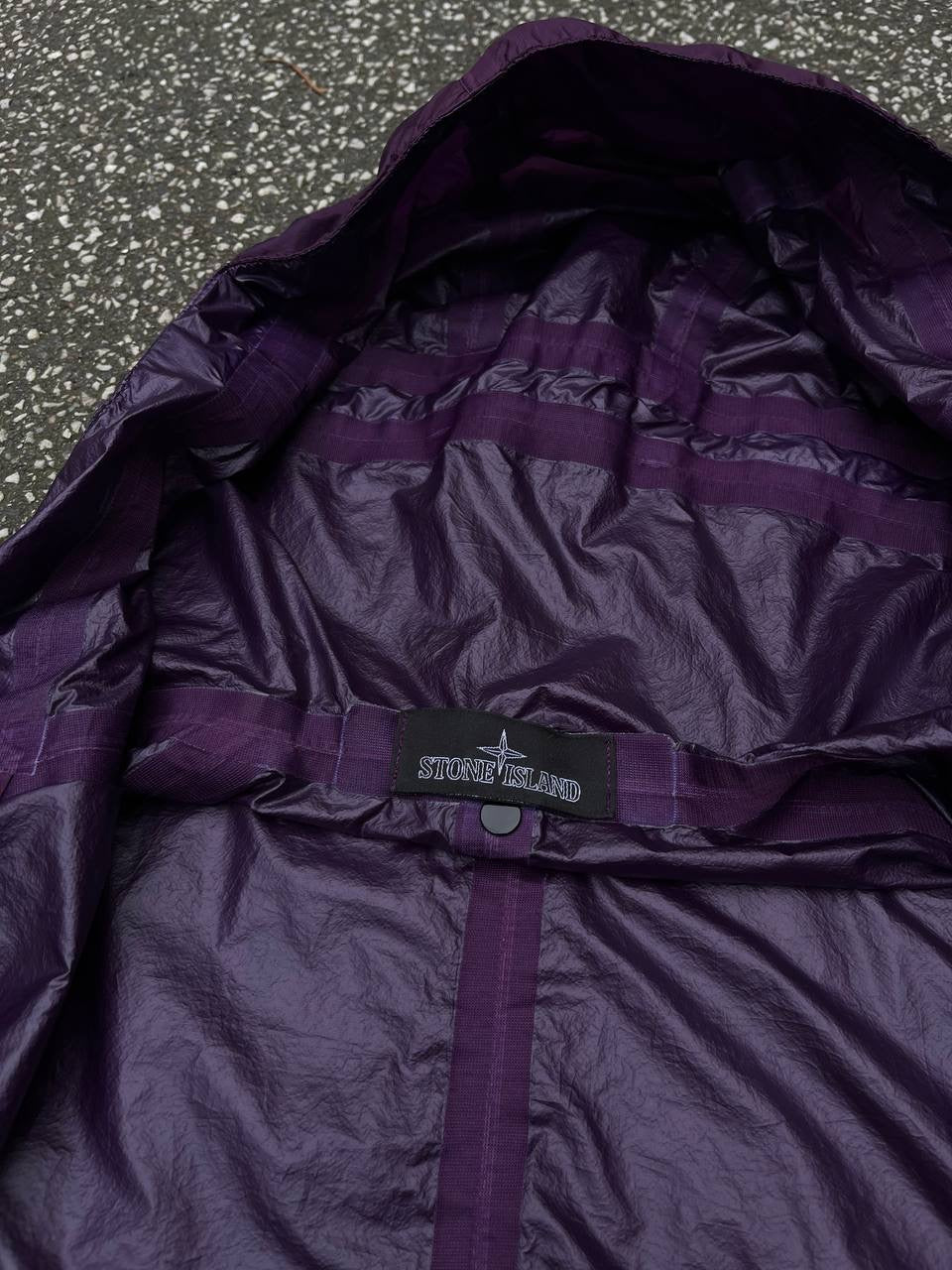 Stone Island Shadow Project Regnjakke Violet Purple L Large
