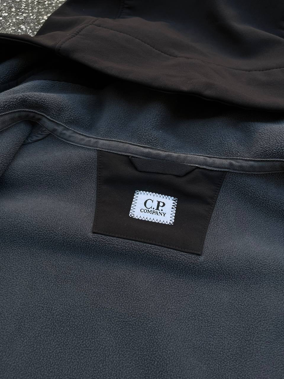 C.P.Company Soft Shell R Sort Medium 48 Brugt