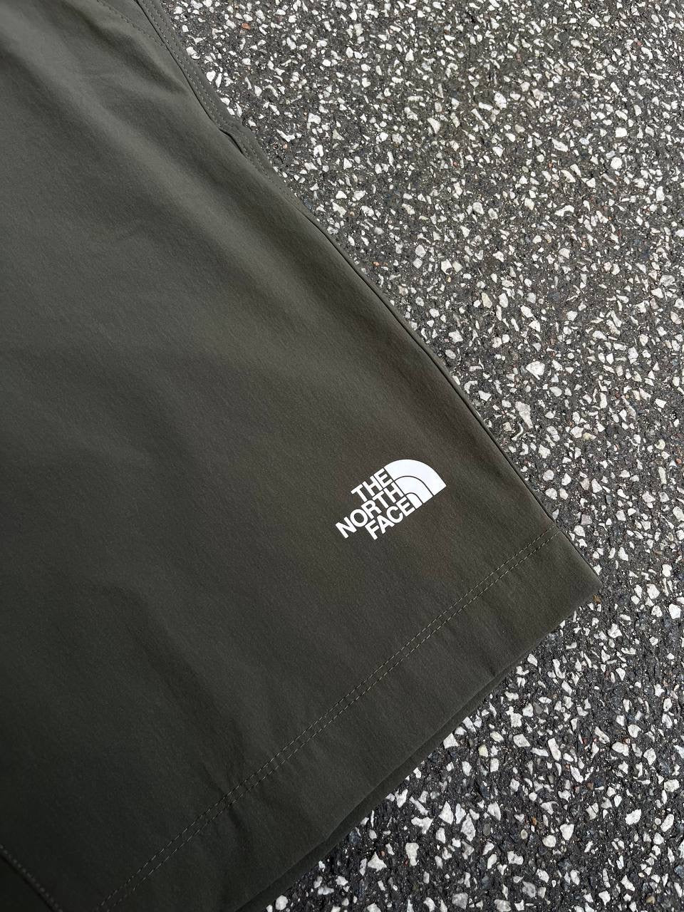 The North Face Shorts Taktik med Bælte Khaki Militær Grøn Green W30 Mænd Brand New