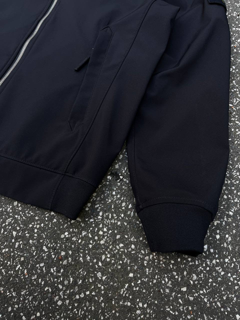 Stone Island Sommerjakke Light Softshell R Sort Black M Medium Mænd
