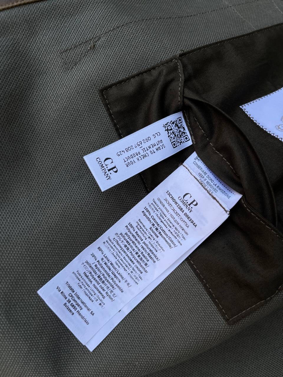 C.P. Company TOOB Jakke XL Reflective