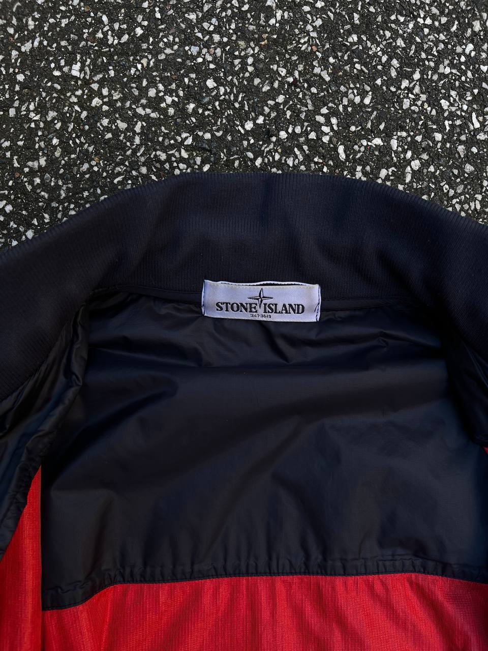 Brugt Used Vintage Stone Island jakke i mørkeblå XL 581541024