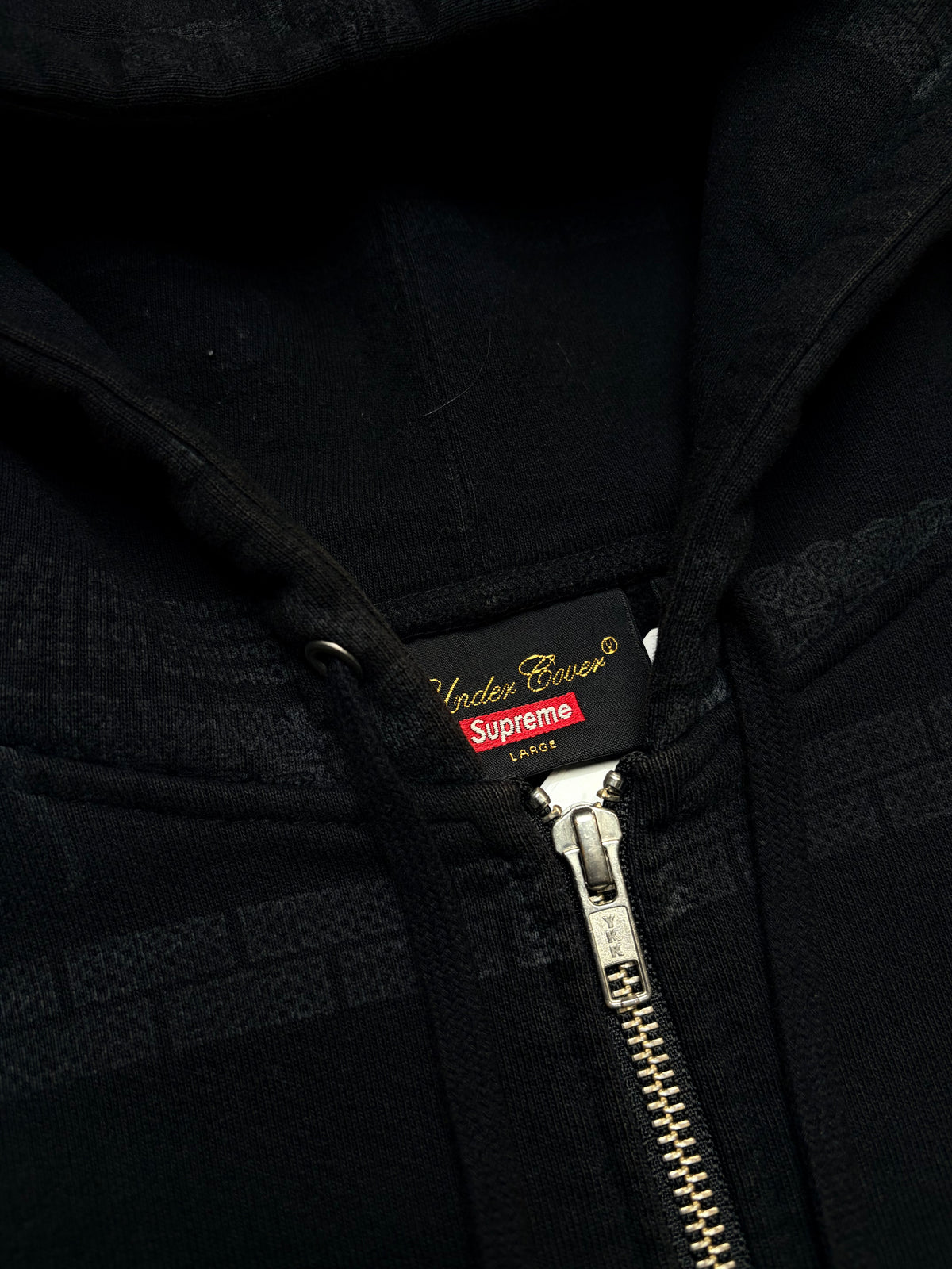 Supreme x Undercover Zip Up Hoodie – Black – Large