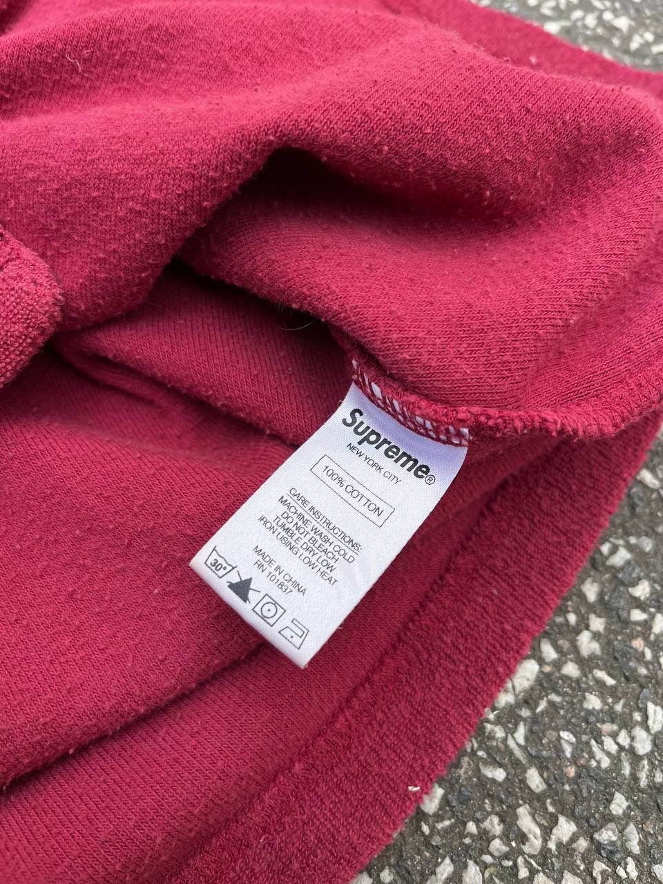 Supreme Terry Shirt Skjorte Burgundy Medium M