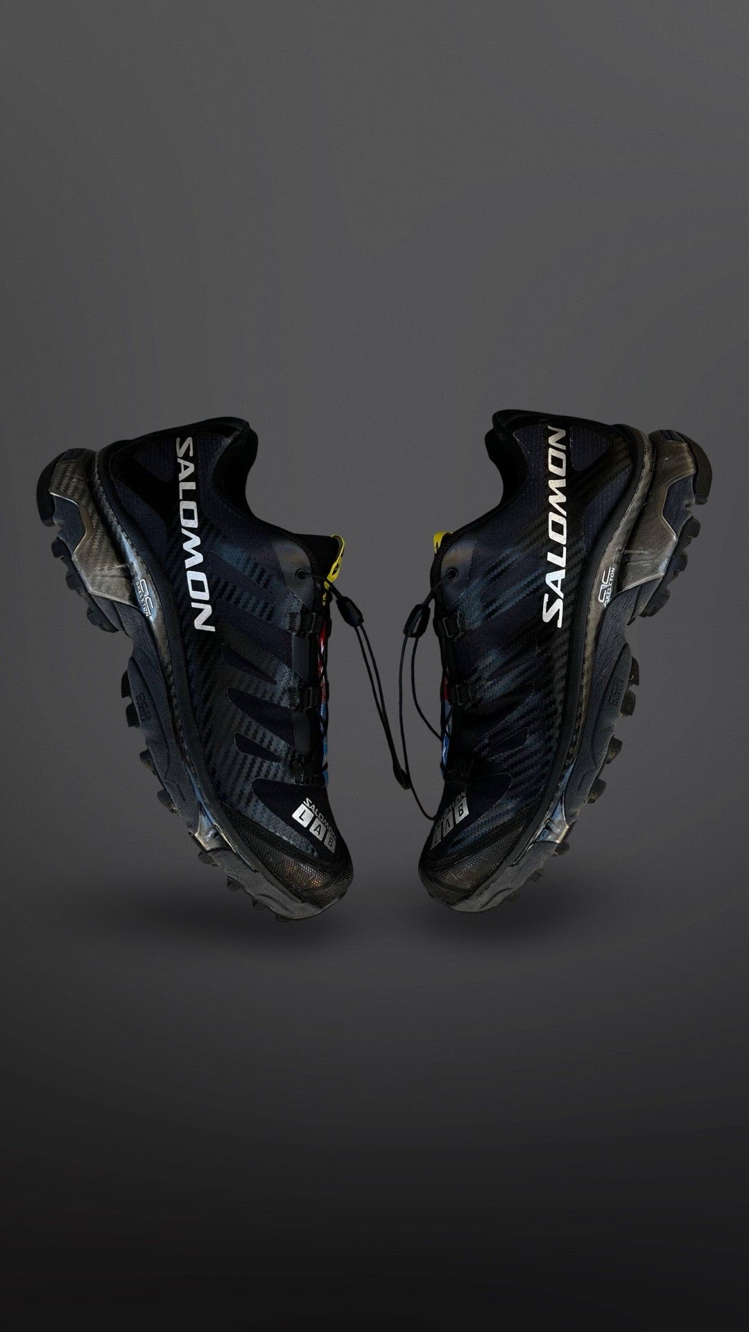 Salomon XT-4 XT4 Black Carbon 44 28cm Brugt Used