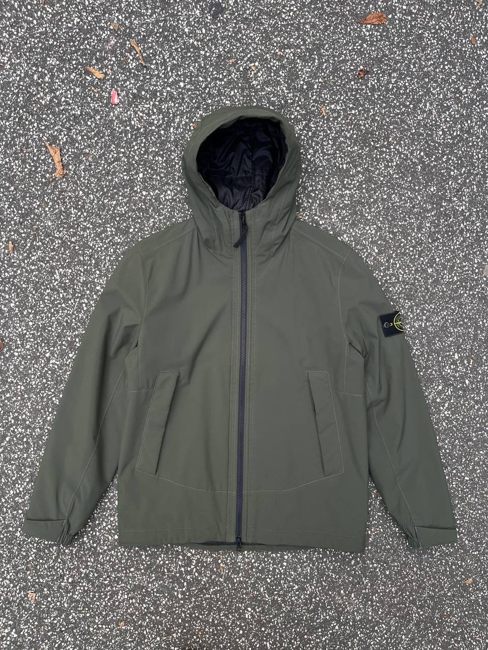 Stone Island Soft Shell-R With Prima Loft Insulation Technology Grøn Green M Medium