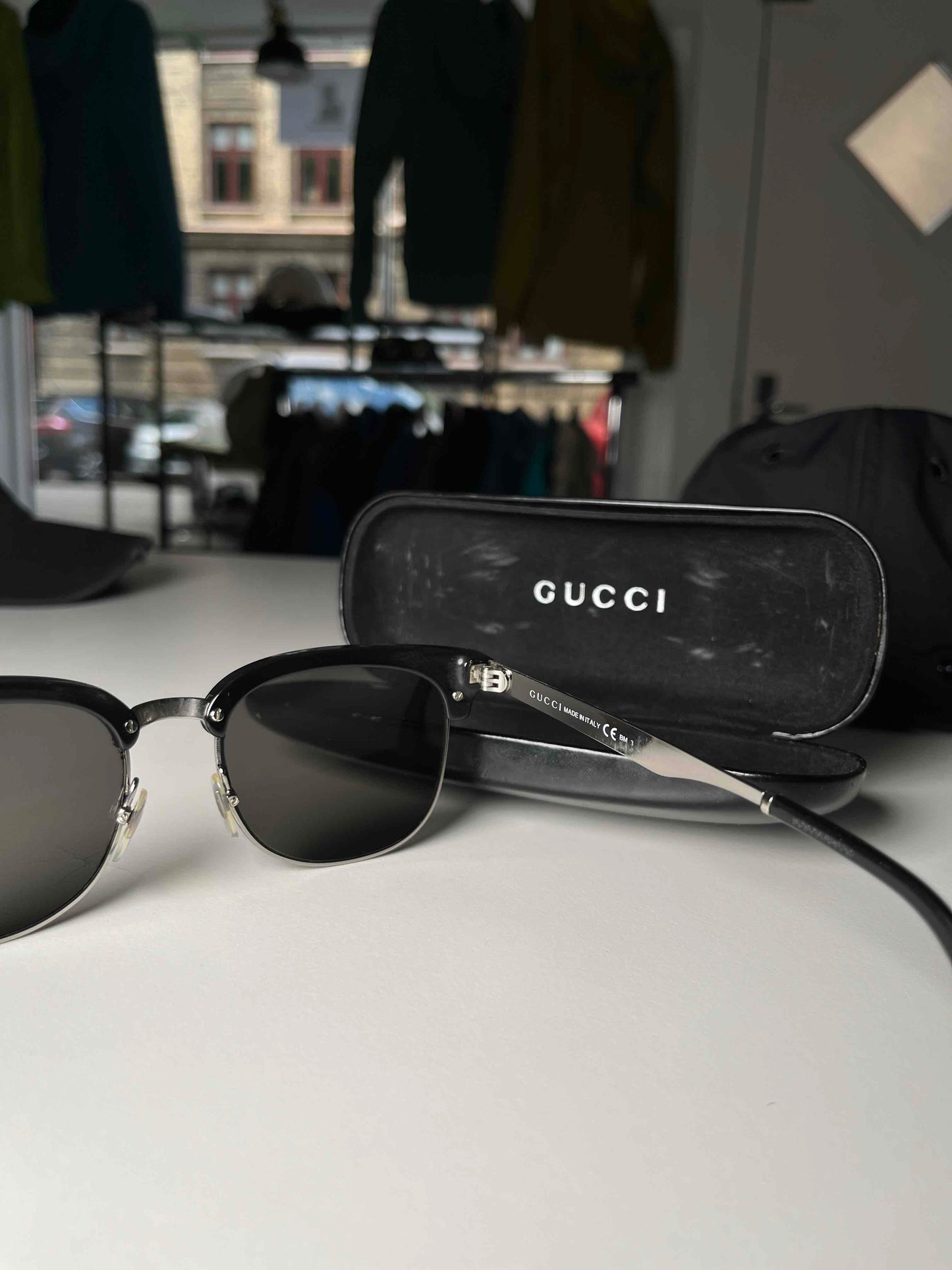 Brugt vintage Gucci solbriller / sunglasses Gucci