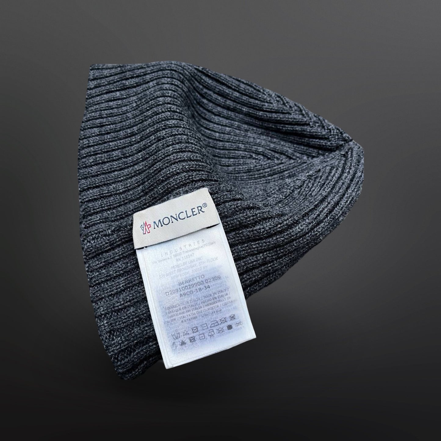 Moncler Berretto Beanie – Grå