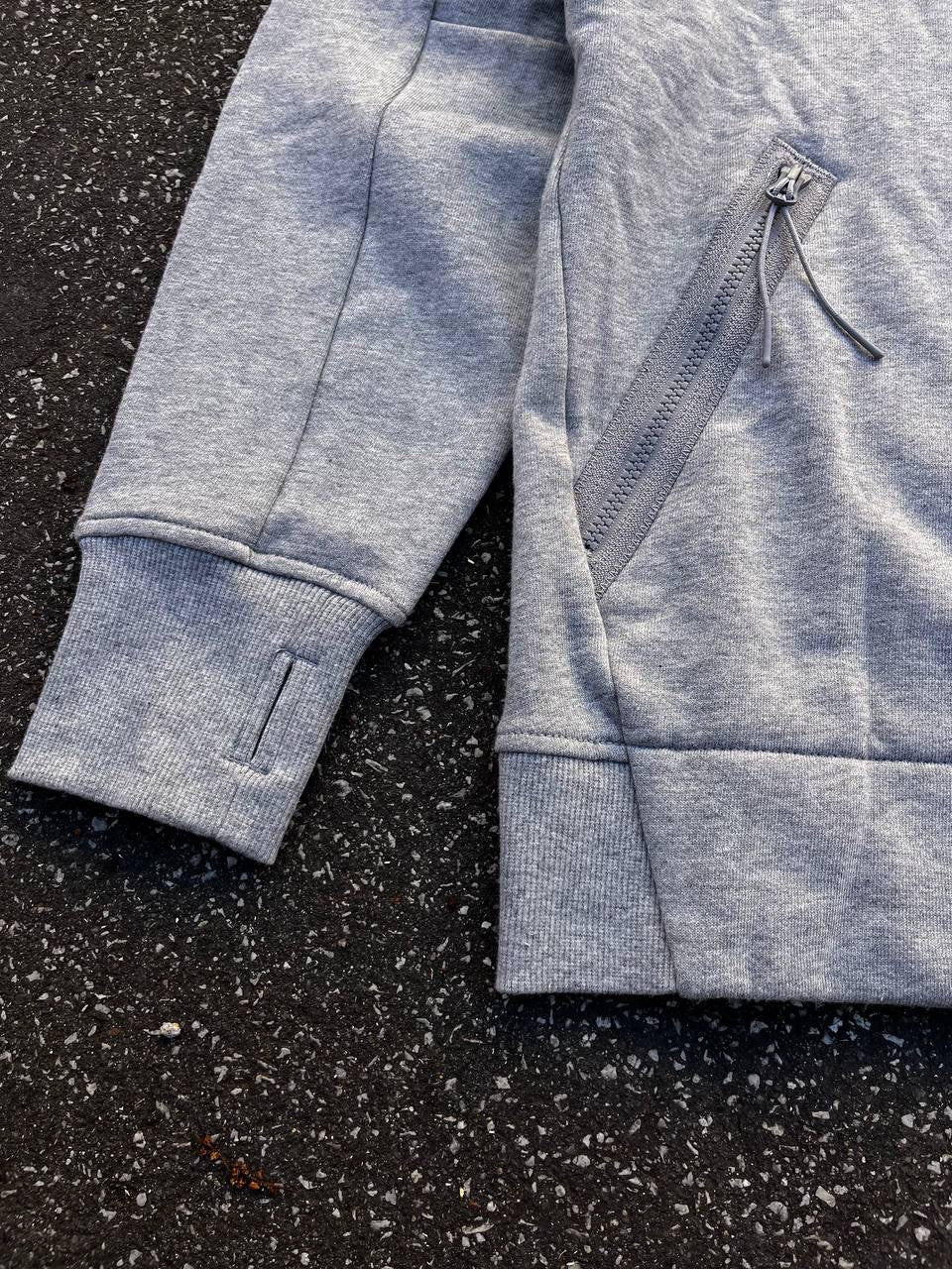 C.P. Company Zip Up Google Hoodie Grå Medium Brand New