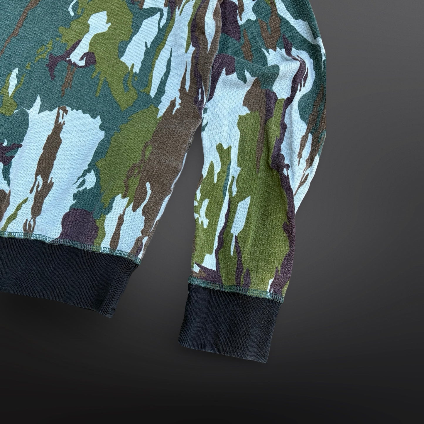 Stone Island Camo Sweatshirt – SS 2015 M Medium Grøn