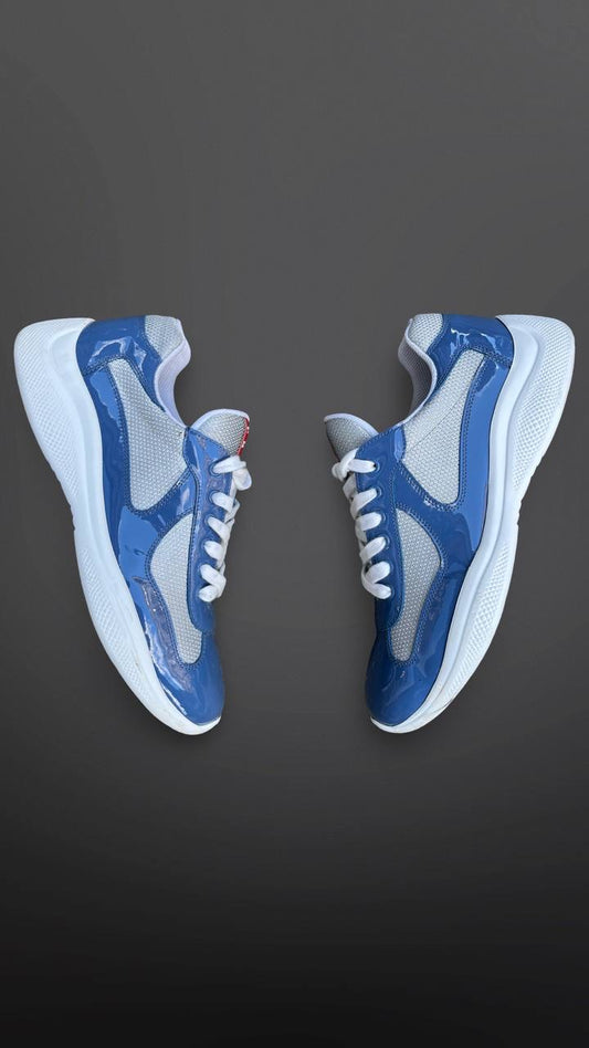 Prada Cup Sneakers 8,5 (43) Blå