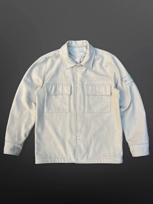 Stone Island Ghost Overshirt Beige M Medium 8115120F4
