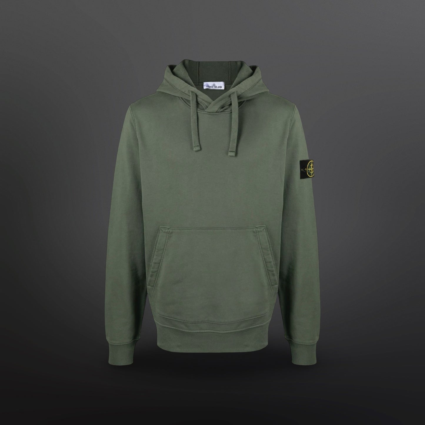Stone Island Hættetrøje – Grøn – Str. XXL Art. 801564151