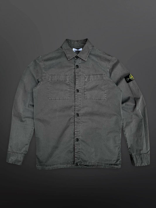 Stone Island Overshirt Skjorte Grå Grey 170 cm 14 år Junior 801610410