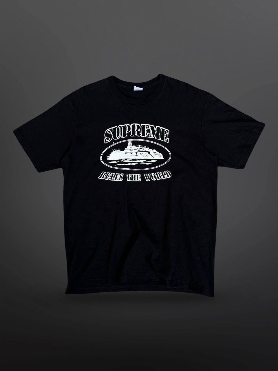 Supreme x Corteiz T-Shirt – L Large – Sort