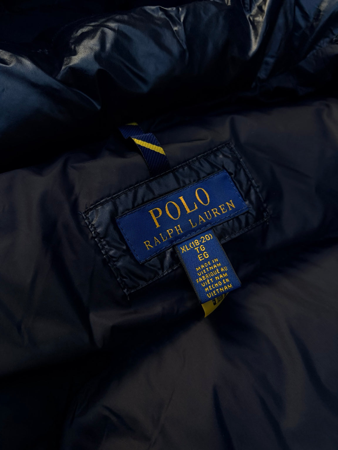 Polo Ralph Lauren størrelsesmærke Kids XL 18–20 – passer voksen Small ifølge sælger