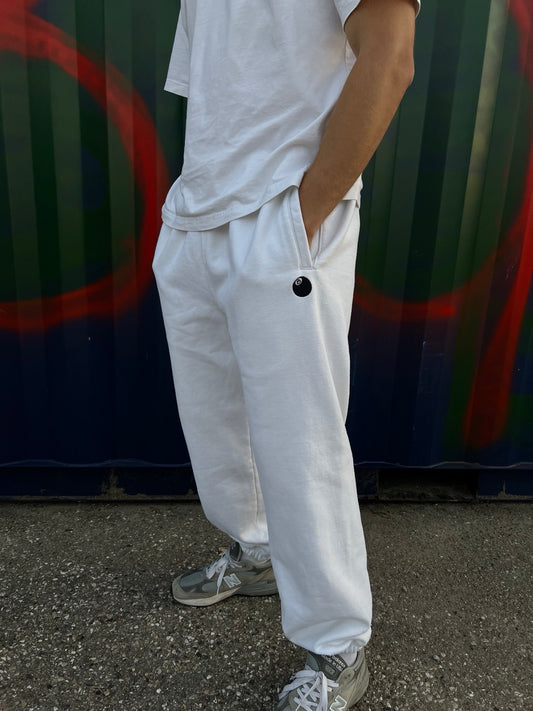 Vintage hvide bukser fra Stussy i størrelse XL