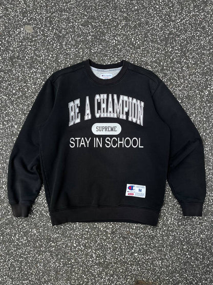 Supreme X Champion Sweatshirt M Medium