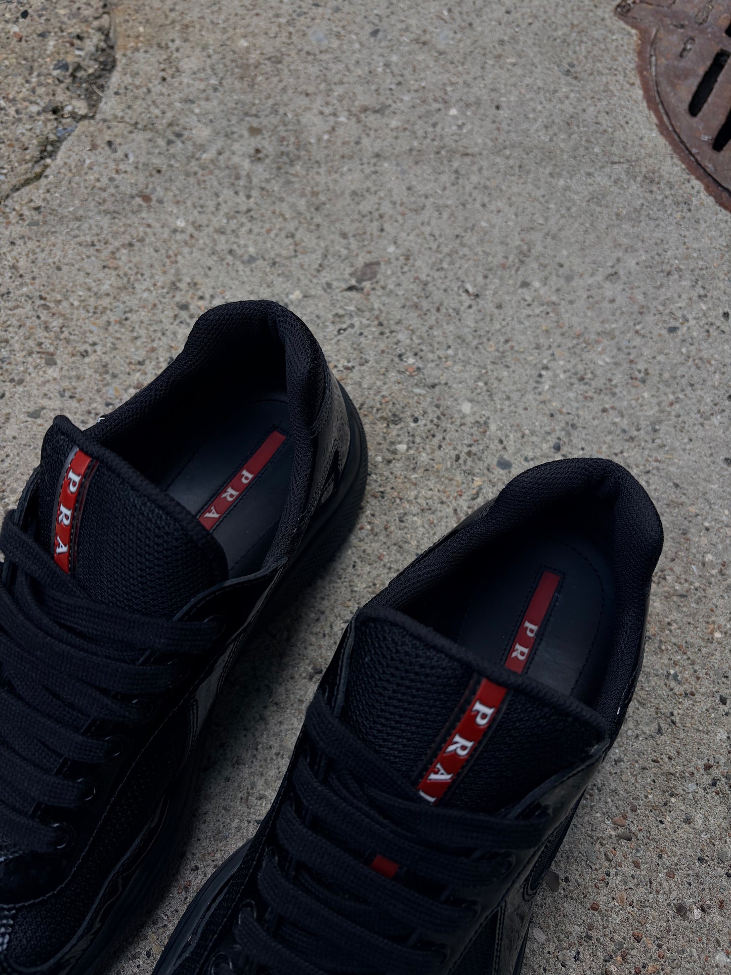 Prada America’s Cup Sneakers – Black – Str. 42
