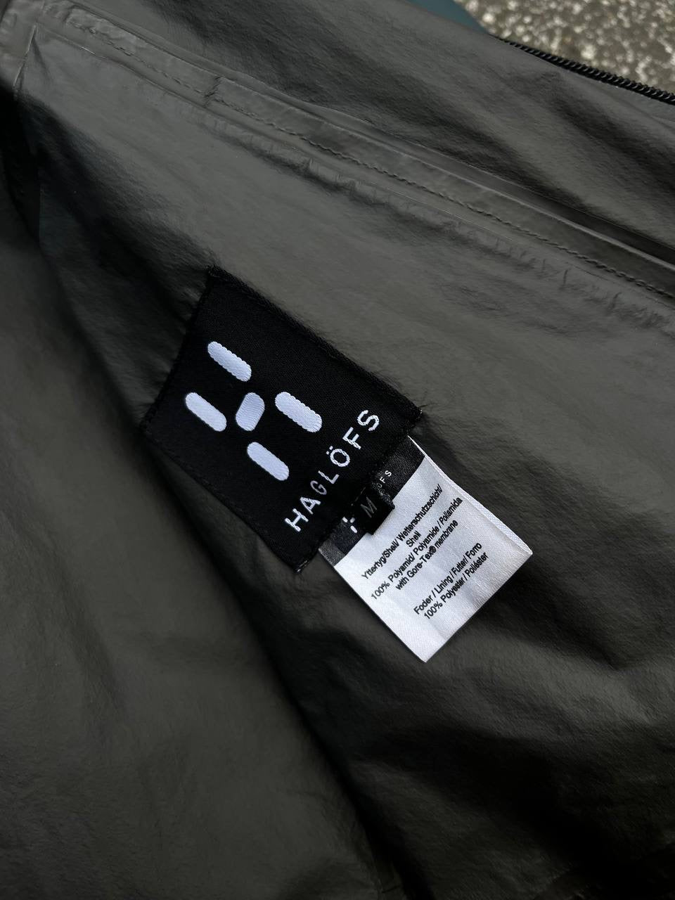 Haglöfs Regnjakke Skaljakke Haglofs i Medium Grøn Gore-tex