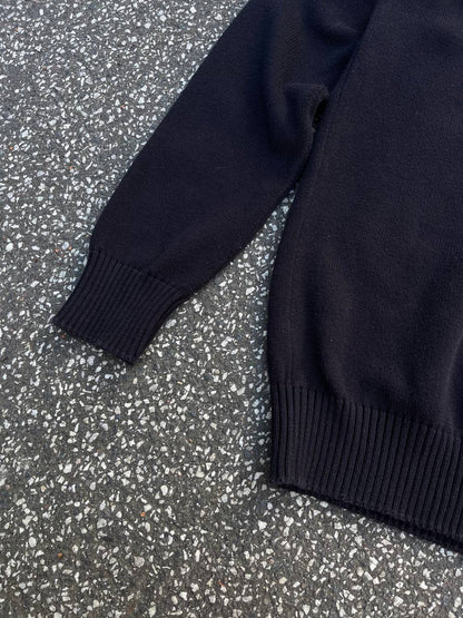 Stone Island Ghost Navy Sweater Strik Knit L Large Brugt Used