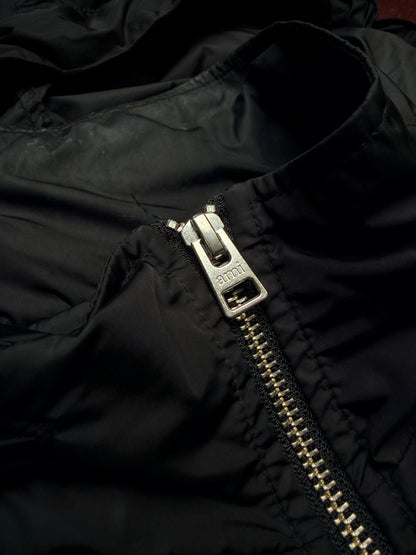 AMI Alexandre Mattiussi Hooded Windbreaker Jacket – Black – XL