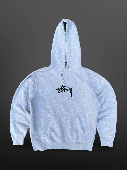 Stussy Hoodie Hættetrøje Stüssy M Medium Grå Grey