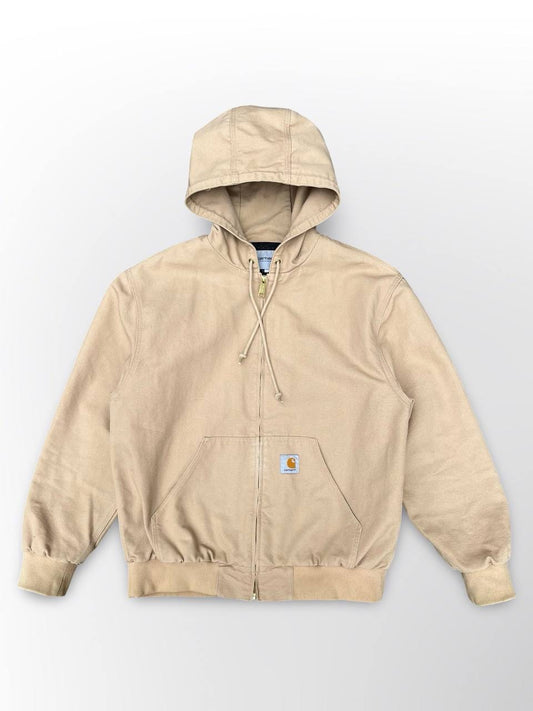 Carhartt Active Jacket Work USA Jakke i Beige Sand farve XL brugt