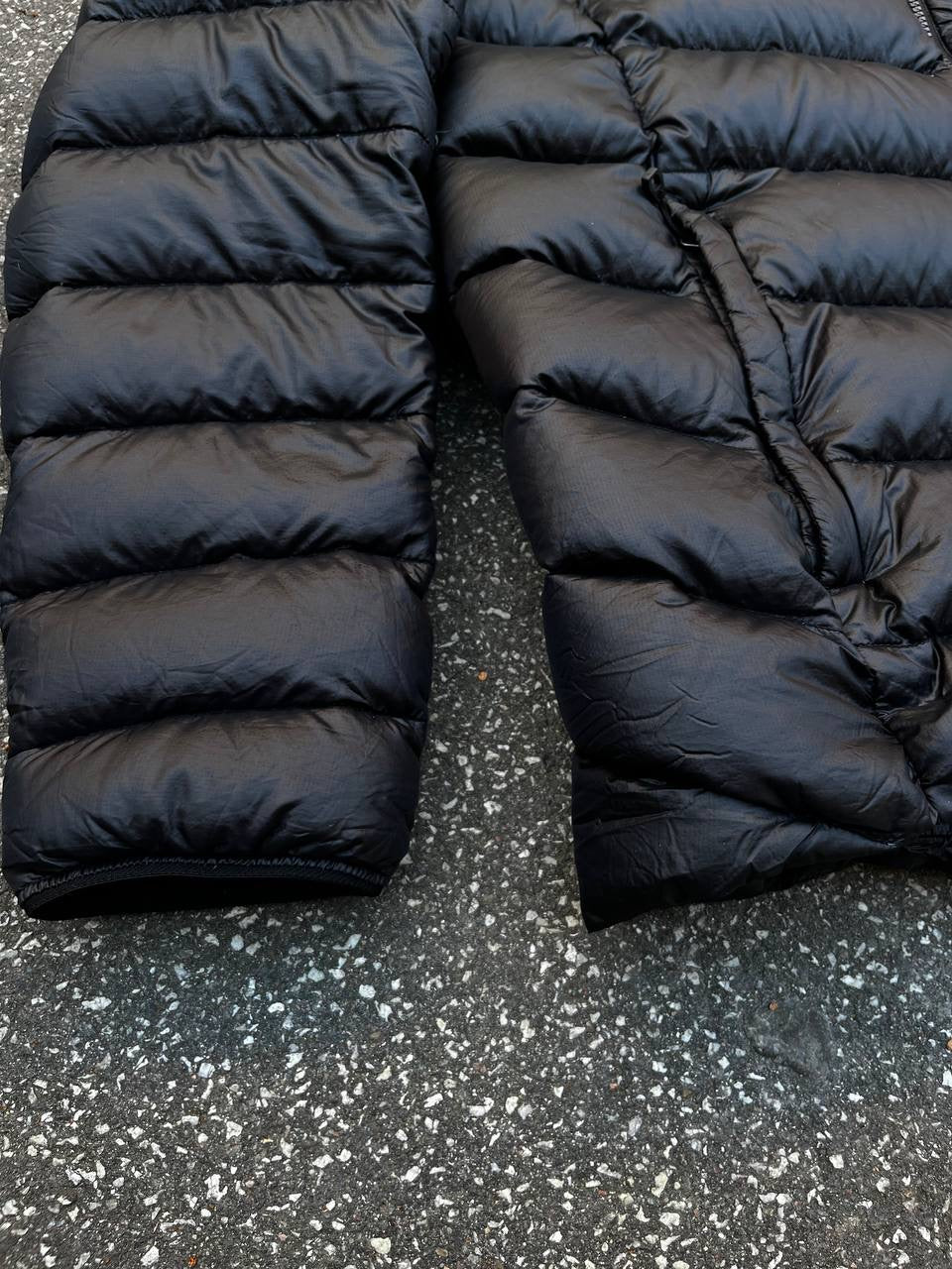 Mont Bell Montbell Jakke i Sort Black Large Herre Brugt