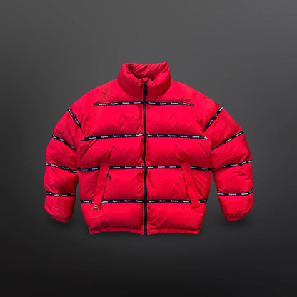 Supreme Taped Seam Puffer Jacket – Red – Large