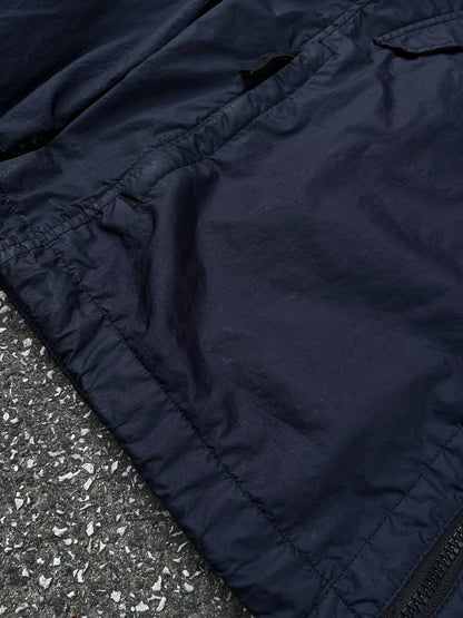 Stone Island Jakke Regnjakke Membrana 3L TC Navy Marineblå XL Brugt Used