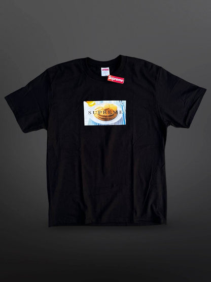 Supreme T-shirt Pancake i Sort M medium Tee Helt ny Brand New