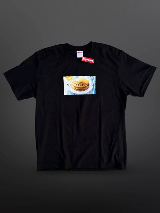 Supreme T-shirt Pancake i Sort M medium Tee Helt ny Brand New
