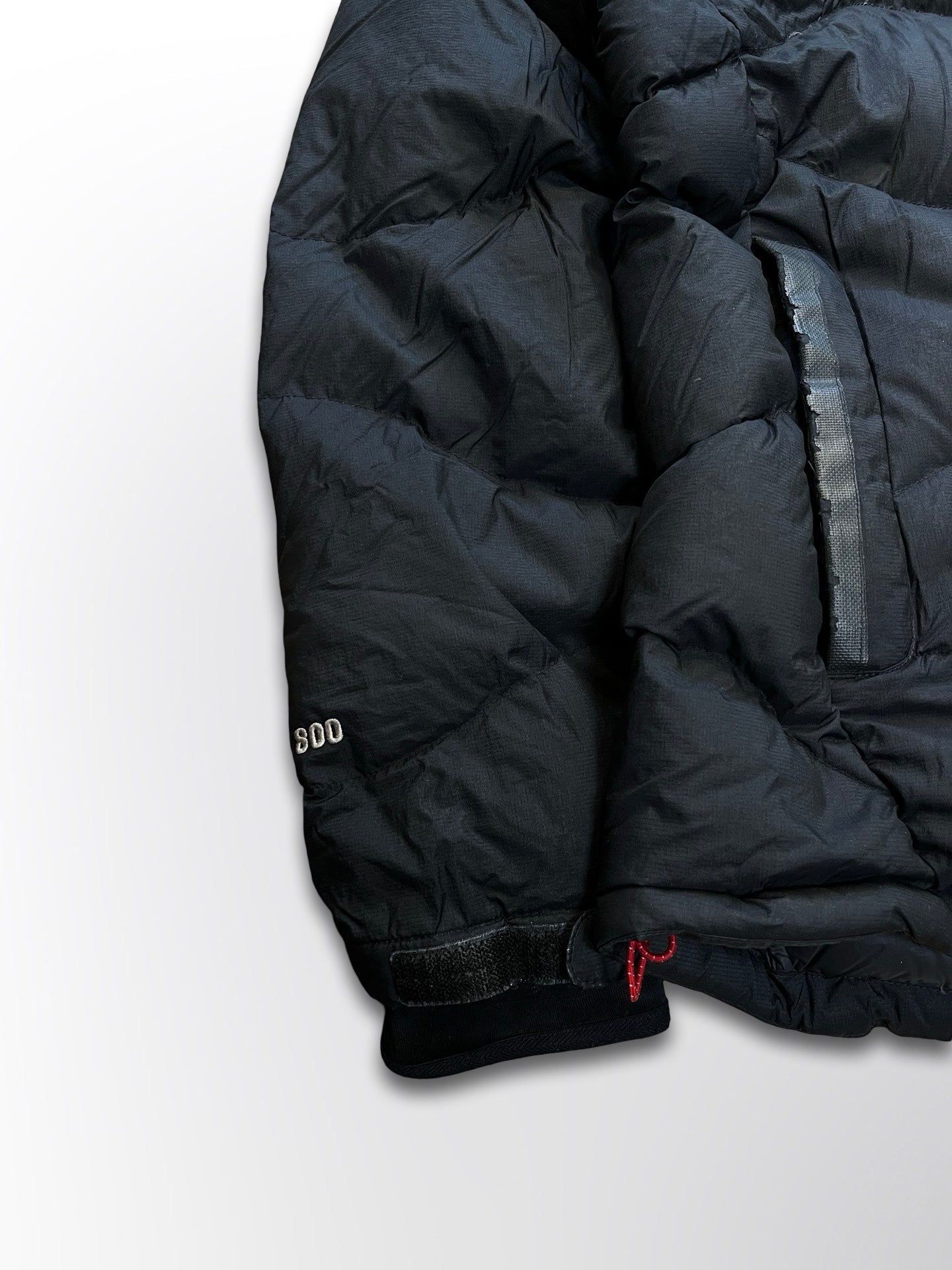 Brugt Vinterjakke Dunjakke The North Face Baltoro Summit Series 800 Hyvent Vind og Vandtæt Jakke i Sort S Small dame kvinde