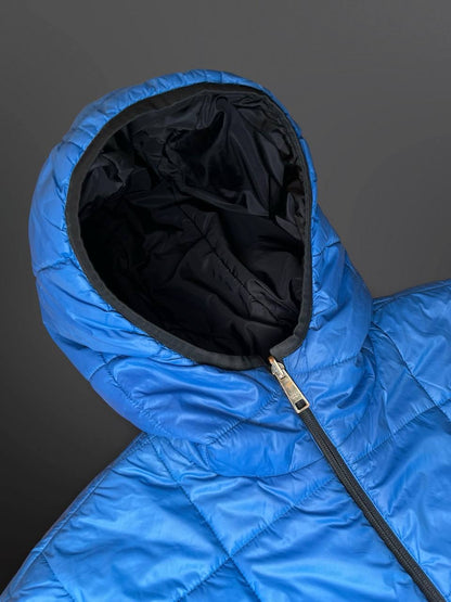 Prada Reversible Jakke Sort/Blå L Large (54)