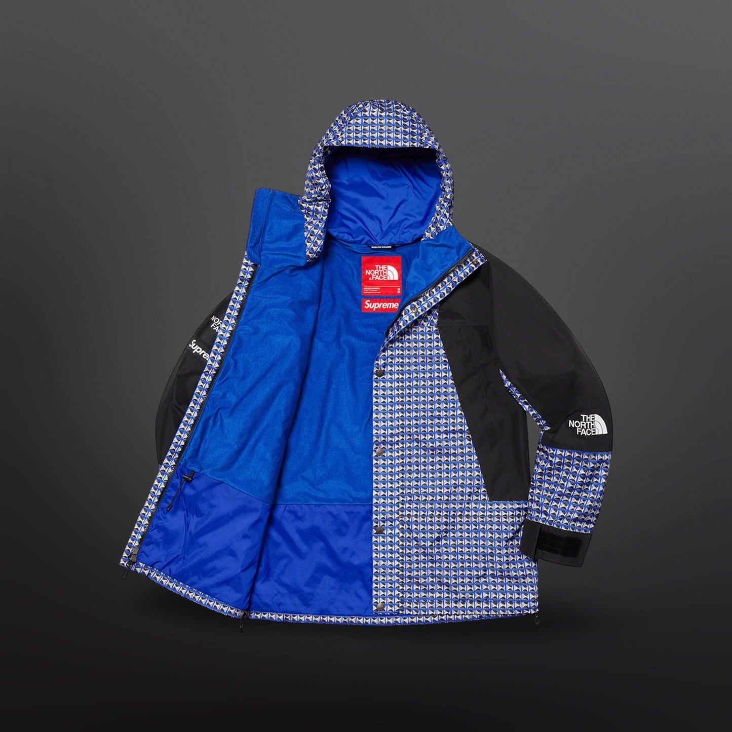 Supreme® / The North Face® Studded Mountain Light Jacket – Blue