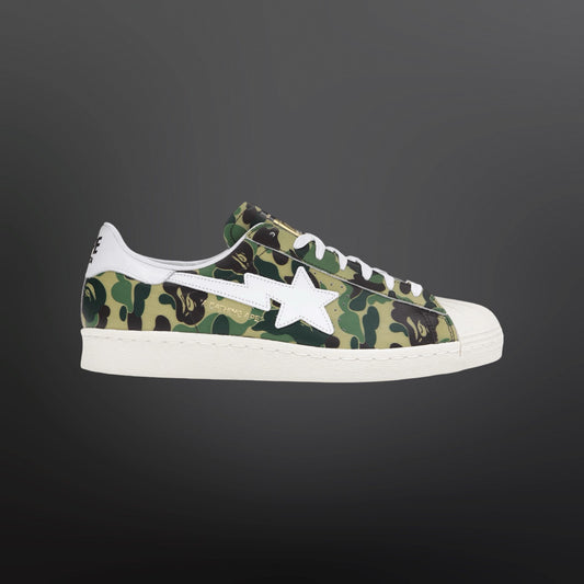 BAPE x adidas Superstar “Camo” – Str. 46